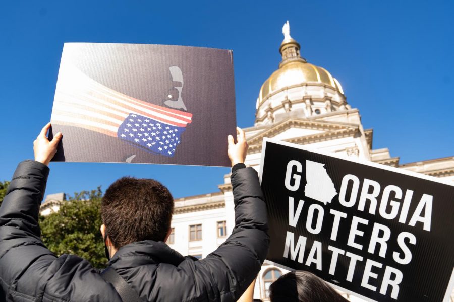 GA Voter Law v. Corporations