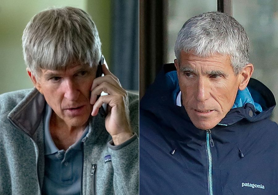 Rick Singer, mastermind behind the college admissions bribery scheme, on the right; Matthew Modine, who portrays Rick Singer in Operation Varsity Blues, on the left. 
