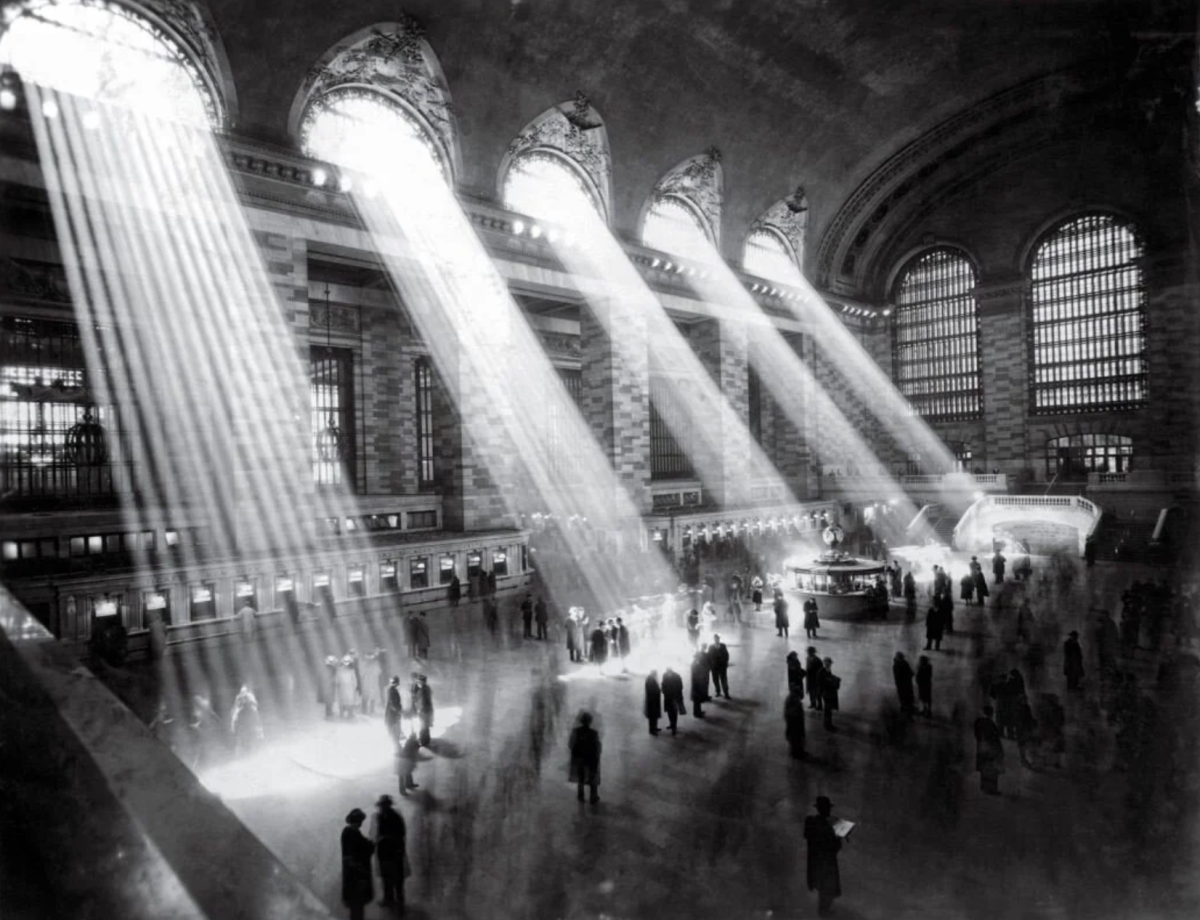 Photo above: “Grand Central Station”, New York, ca 1910