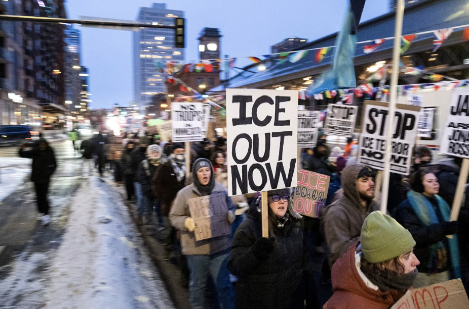 ICE OUT NOW: Growing Resistance to Trump’s “Mass Deportation” Efforts